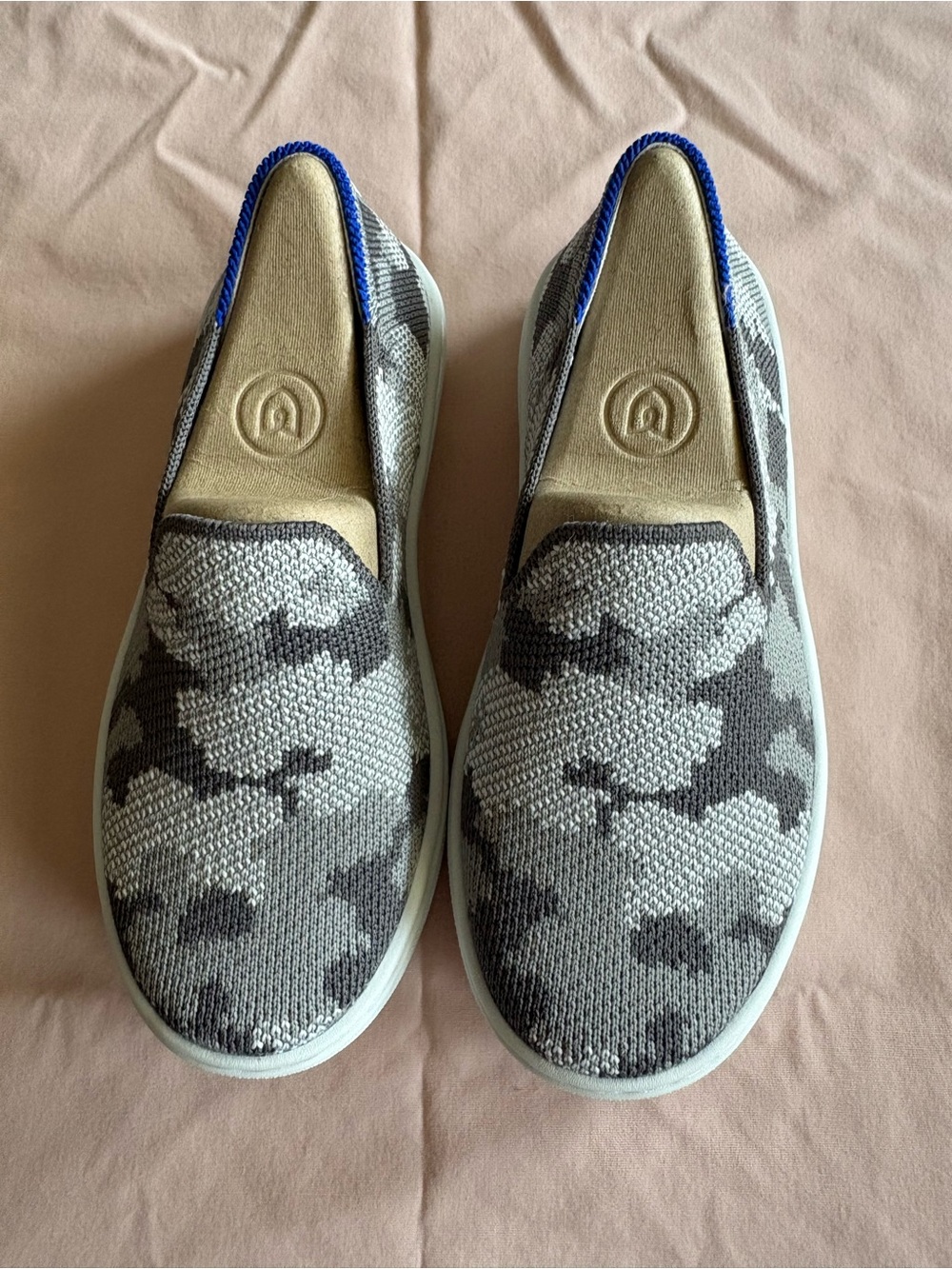 Rothy's Gray Camo Sneakers